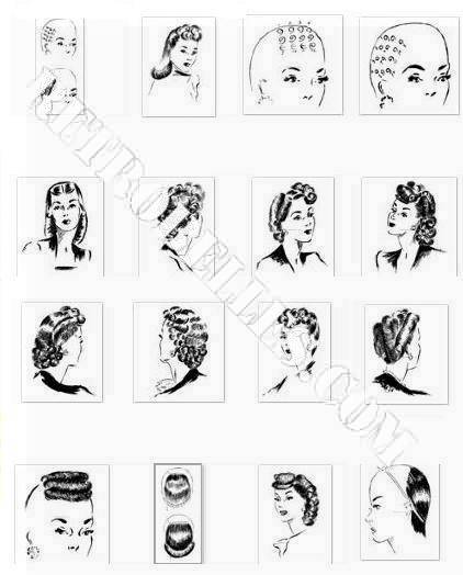 1940s-hairstyles-55 1940-es frizurák