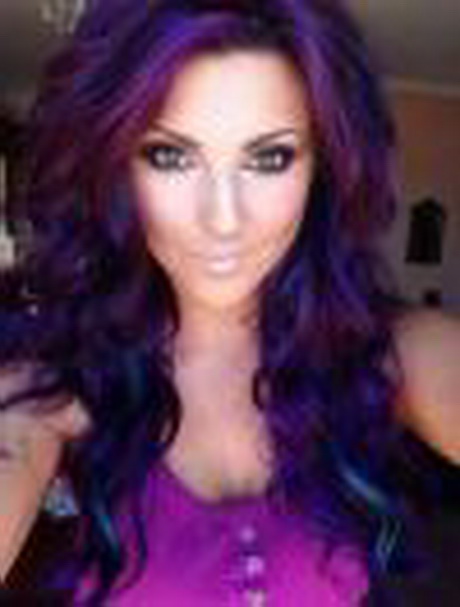 black-and-purple-hairstyles-54_4 Fekete-lila frizurák