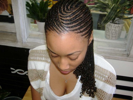 black-braided-hairstyles-for-girls-98_8 Fekete fonott frizurák lányoknak