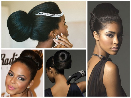 black-women-hairstyles-for-weddings-75_16 Fekete női frizurák esküvőkre