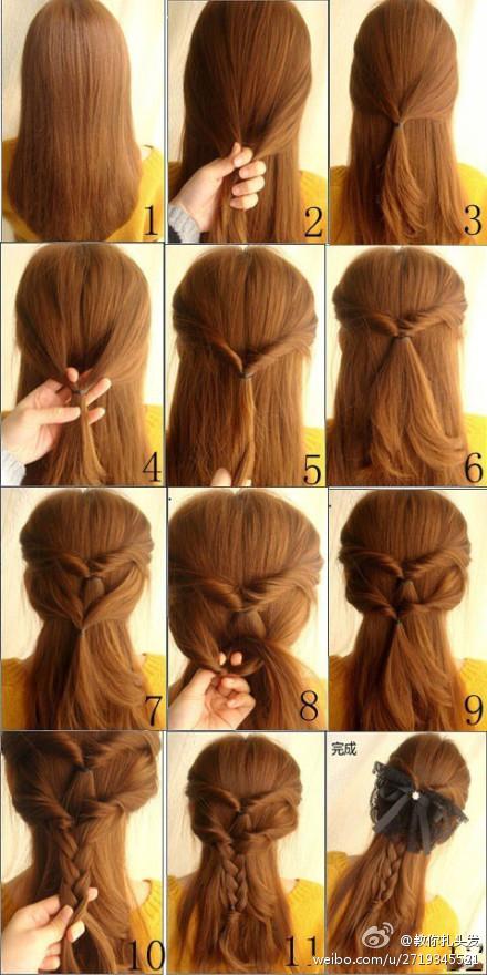 cute-and-easy-hairstyles-42 Aranyos, könnyű frizurák