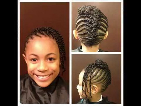 cute-hairstyles-for-black-girls-33_7 Aranyos frizurák fekete lányok számára