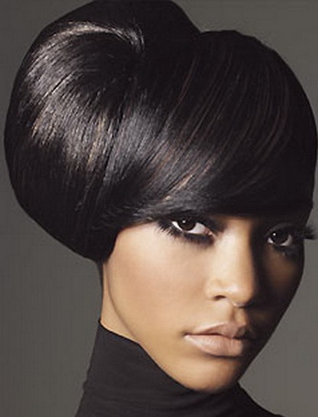 elegant-black-hairstyles-49_17 Elegáns fekete frizurák
