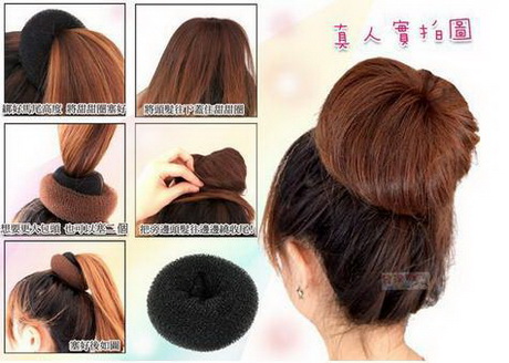 hair-bun-styles-for-long-hair-26 Haj zsemle stílusok hosszú haj