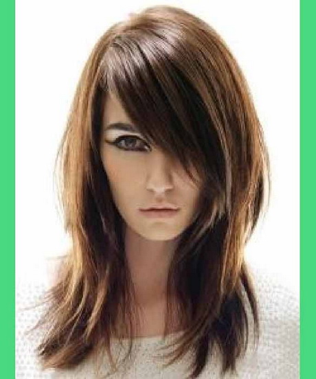 medium-length-hairstyles-for-straight-hair-91-10 Közepes hosszúságú frizurák egyenes hajra