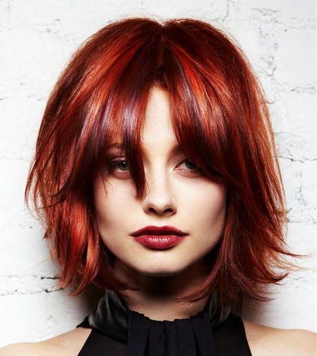 medium-red-hairstyles-33-3 Közepes vörös frizurák
