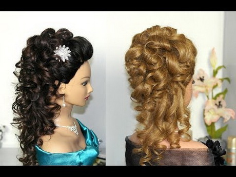 prom-hairstyles-for-long-curly-hair-63-7 Prom frizurák hosszú göndör hajra