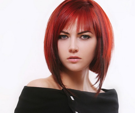 red-medium-hairstyles-58-4 Piros közepes frizurák