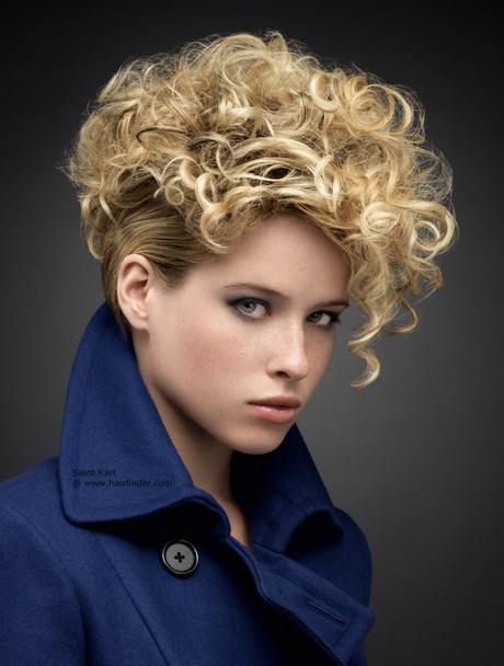 short-curly-blonde-hairstyles-56-8 Rövid göndör szőke frizurák