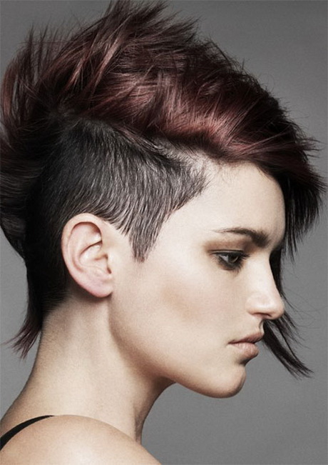 short-shaved-hairstyles-for-women-47 Rövid borotvált frizurák a nők számára