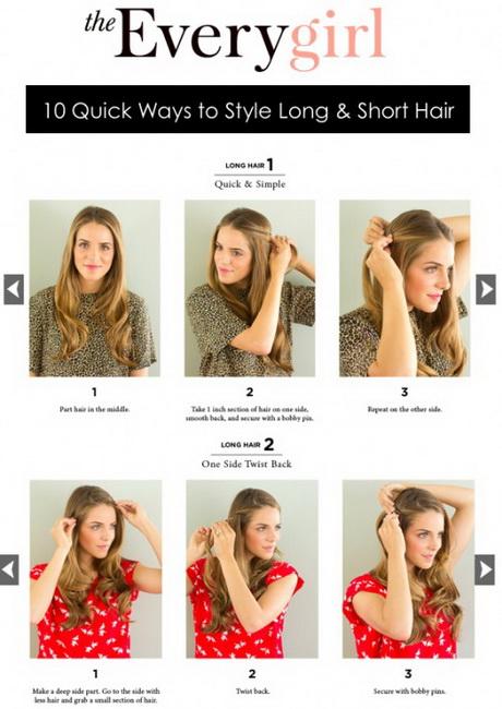 easy-ways-to-style-short-hair-89_4 Egyszerű módja a rövid haj stílusának