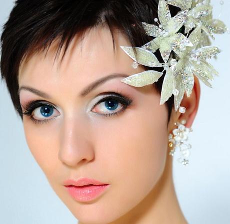 short-hair-bridal-styles-65_10 Rövid haj Menyasszonyi stílusok