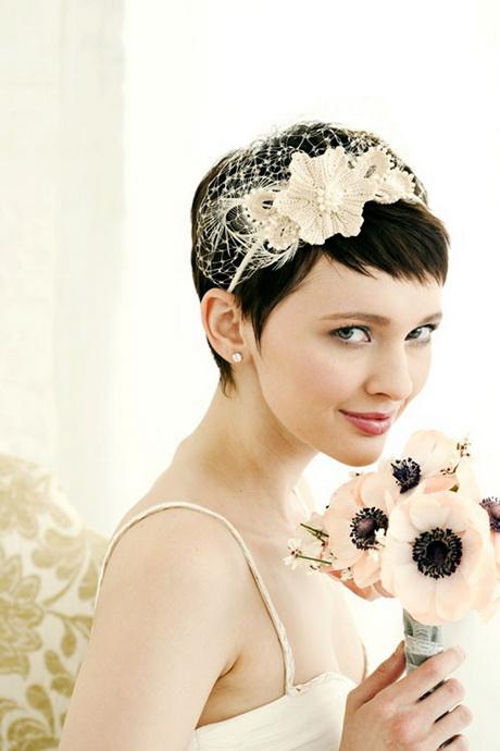 short-hair-styles-for-brides-22 Rövid frizurák menyasszonyok számára
