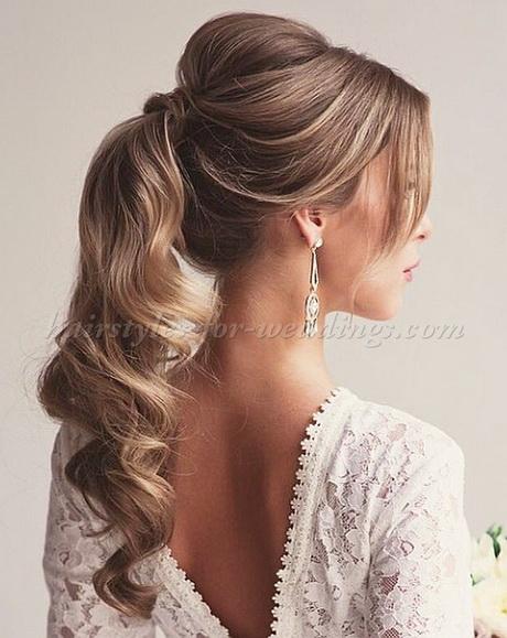 bridal-ponytail-hairstyles-39_15 Menyasszonyi lófarok frizurák