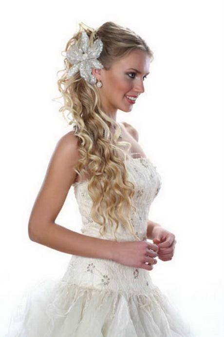 bridal-ponytail-hairstyles-39_9 Menyasszonyi lófarok frizurák