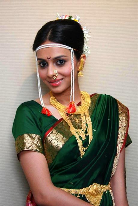 maharashtrian-bridal-hairstyle-63_18 Maharashtrian menyasszonyi frizura