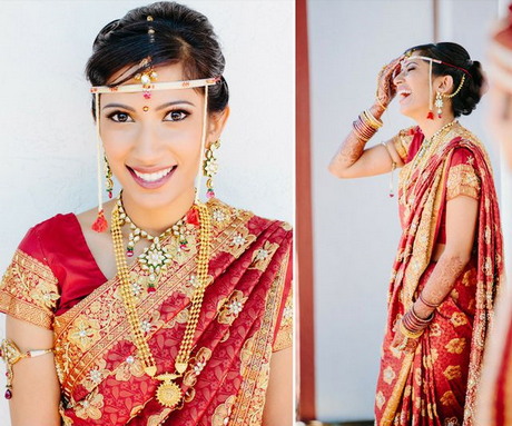 marathi-bridal-hairstyle-70 Marathi menyasszonyi frizura