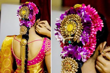 bridal-hairstyle-for-south-indian-wedding-03_9 Menyasszonyi frizura a dél-indiai esküvőre