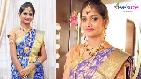 bridal-hairstyles-for-south-indian-wedding-54_12 Menyasszonyi frizurák dél-indiai esküvőre