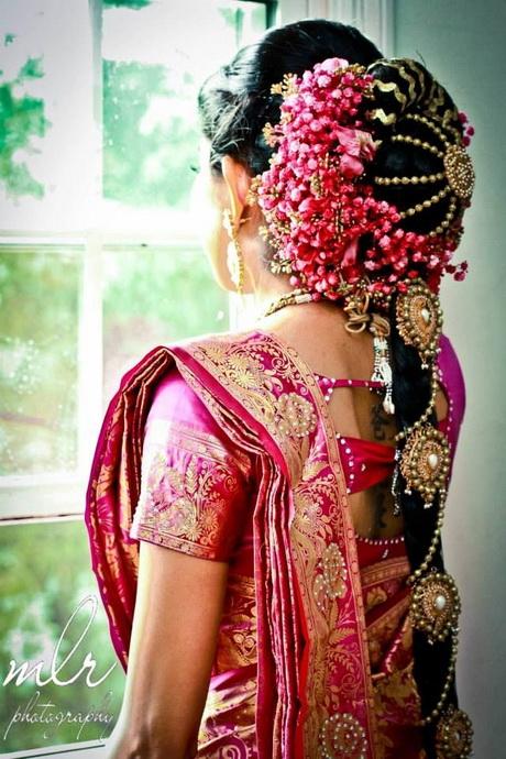 bridal-hairstyles-for-south-indian-wedding-54_7 Menyasszonyi frizurák dél-indiai esküvőre