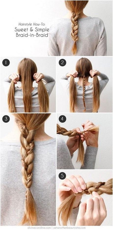 braided-easy-hairstyles-71_15 Fonott könnyű frizurák