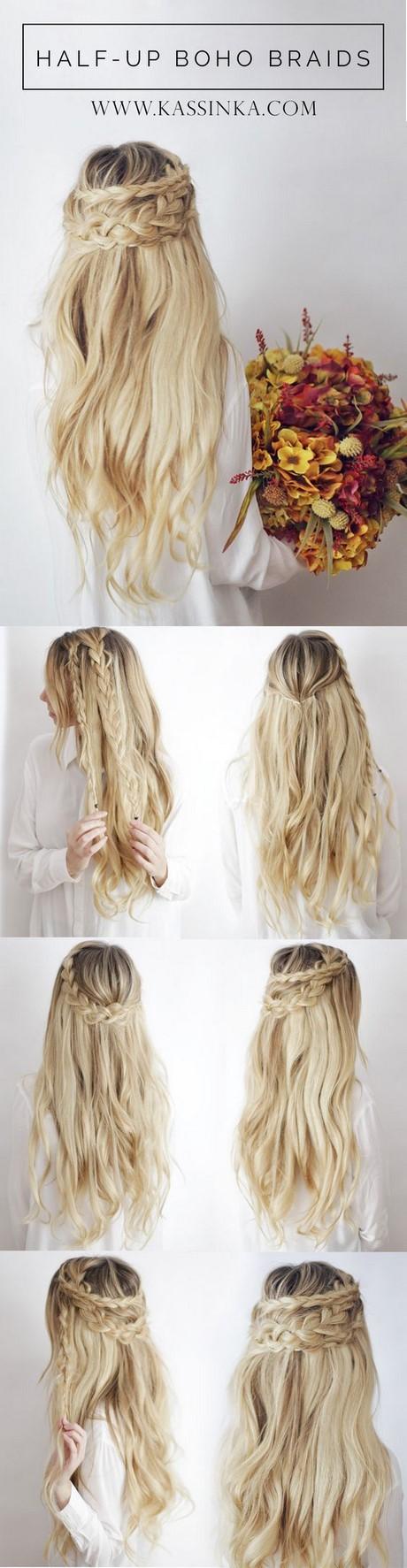 braided-easy-hairstyles-71_8 Fonott könnyű frizurák