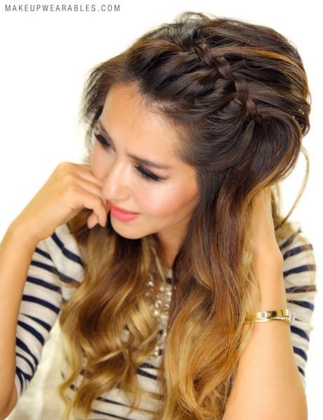 braided-hairstyles-easy-to-do-40 Fonott frizurák könnyű csinálni