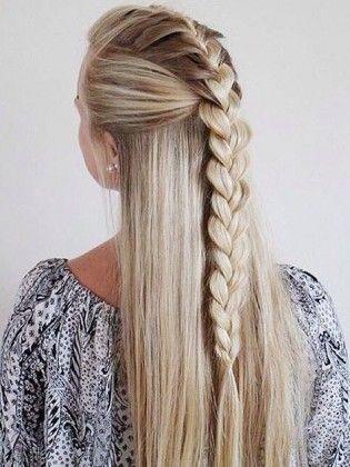 braids-for-long-hair-hairstyles-80_17 Zsinórra hosszú haj frizurák