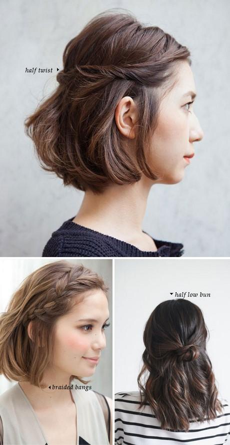 easy-braided-hairstyles-for-short-hair-14_8 Könnyű fonott frizurák rövid hajra