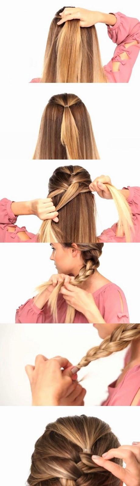 easy-ways-to-braid-hair-45_3 A haj fonásának egyszerű módjai
