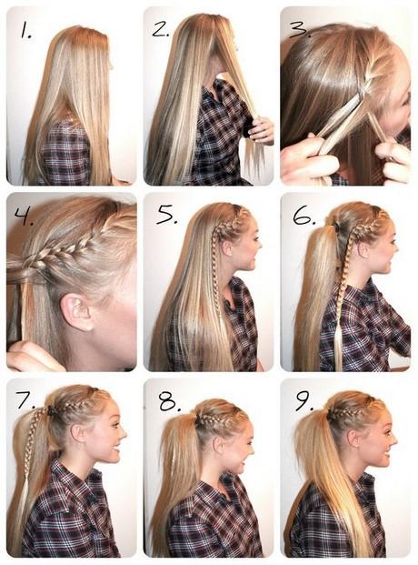 easy-ways-to-braid-your-hair-41 Egyszerű módszerek a haj fonására
