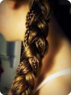 simple-braids-for-thick-hair-47_10 Egyszerű zsinórra vastag haj