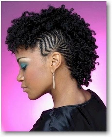 afro-hairstyles-with-braids-73_5 Afro frizurák zsinórral