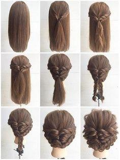 easy-hairstyles-for-medium-length-hair-to-do-at-home-80_14 Könnyű frizurák közepes hosszúságú hajhoz otthon