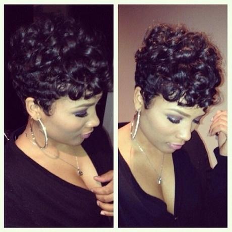 short-hairstyles-for-african-american-women-20 Rövid frizurák afro-amerikai nők számára