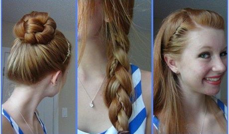 cute-hairstyles-easy-and-quick-78_14 Aranyos frizurák könnyű, gyors