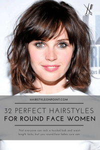 easy-hairstyles-for-round-face-shapes-09 Könnyű frizurák kerek arcformákhoz