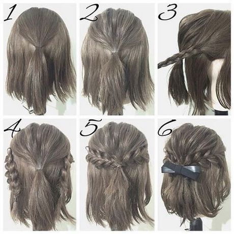 easy-hairstyles-for-short-hair-for-wedding-29_4 Könnyű frizurák rövid hajra esküvőre