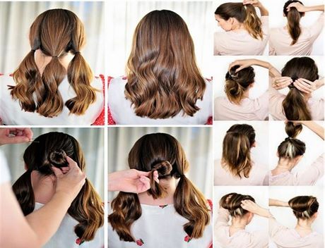 easy-hairstyles-to-do-at-home-for-short-hair-85_15 Könnyű frizurák otthon a rövid hajra