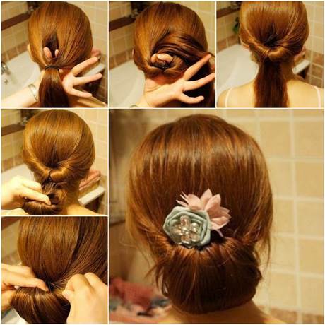 easy-to-make-hairstyles-for-medium-hair-at-home-98_13 Könnyű frizurát készíteni közepes hajra otthon
