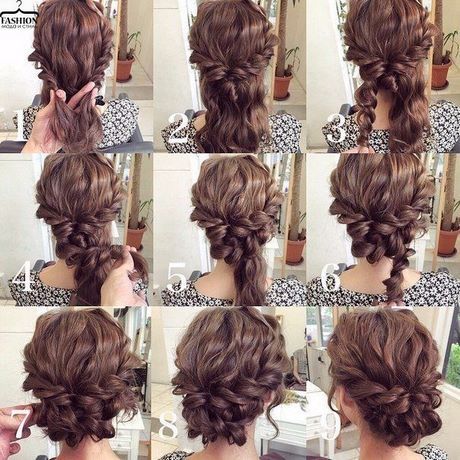 easy-wedding-updos-for-medium-length-hair-50_18 Könnyű esküvői frizurák közepes hosszúságú hajhoz