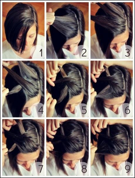 cute-fast-and-easy-hairstyles-10_9 Aranyos gyors, könnyű frizurák