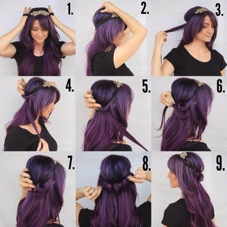 cute-hairstyles-to-do-at-home-30 Aranyos frizurák otthon