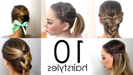 cute-hairstyles-to-do-at-home-30_4 Aranyos frizurák otthon