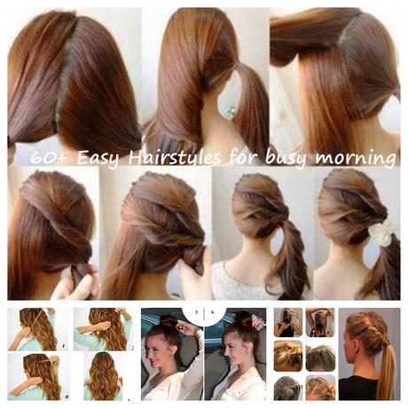 easy-and-simple-hairstyles-55_19 Egyszerű frizurák