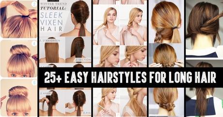 easy-hairstyles-for-hair-68 Könnyű frizurák a hajhoz