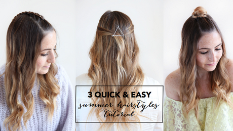 quick-and-easy-summer-hairstyles-20 Gyors, egyszerű nyári frizurák