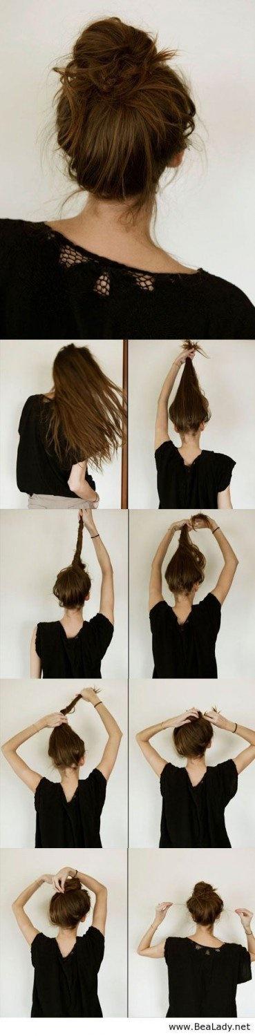 easy-casual-updo-hairstyles-for-long-hair-54_12 Könnyű alkalmi frizurák hosszú hajra