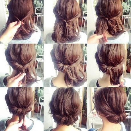 easy-hairstyle-ideas-for-medium-hair-11_16 Könnyű frizura ötletek közepes hajra