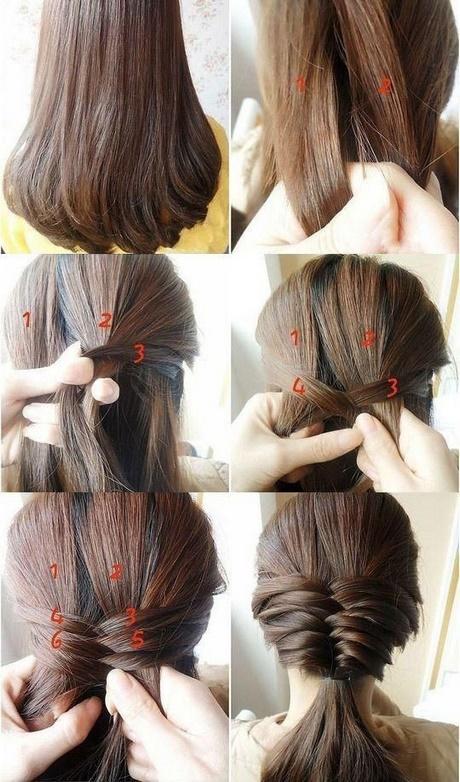 easy-hairstyle-ideas-for-medium-hair-11_6 Könnyű frizura ötletek közepes hajra
